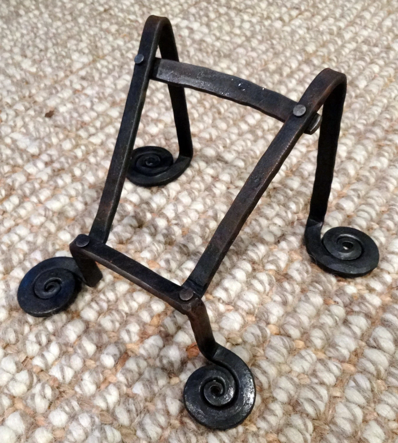 Hand Forged Book or Tablet Stand