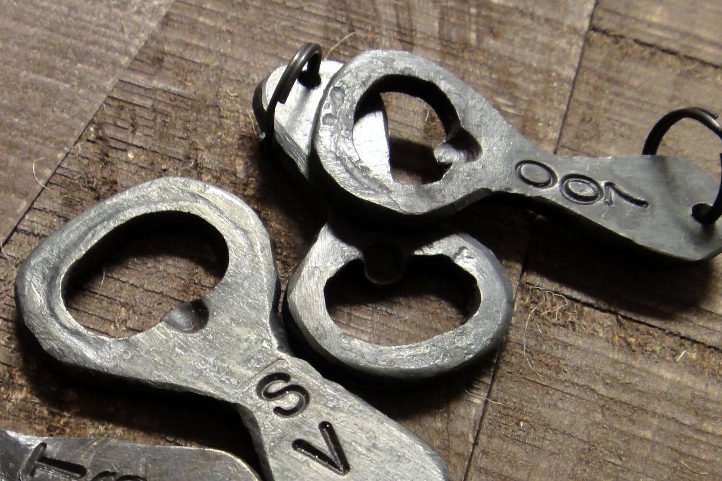Hand Forged Bottle Opener Keychain, Iron Bottle Opener, Steel Bottle Opener, Groomsmen Gift, Hammered, Handmade, Fathers Day