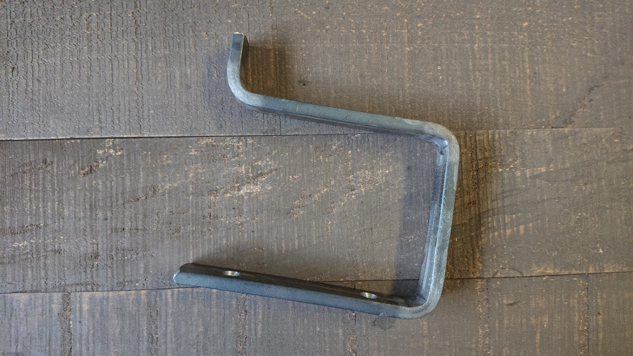Handcrafted Farmhouse Bathroom Toilet Paper Holder, Steel Toilet Paper Holder, TP Holder, Handmade Toilet Paper Holder, Toilet Tissue Holder