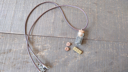 Blacksmith's Forge Anvil Dust Pendant Charm, Customizable, Brass, Copper, Micro Charms