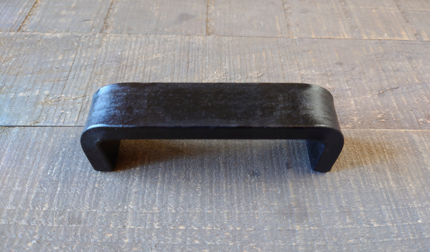 Thick Cabinet Pull, Heavy Duty Handle, Steel Furniture Pull, Iron Handle, Forged, Industrial, Farmhouse, Drawer Pull