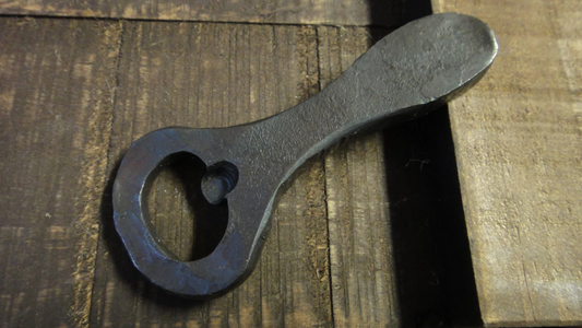Classic Hand Forged Bottle Opener, Iron Bottle Opener, Steel Bottle Opener, Birthday Gift, Hammered, Handmade, Fathers Day, Anniversary Gift