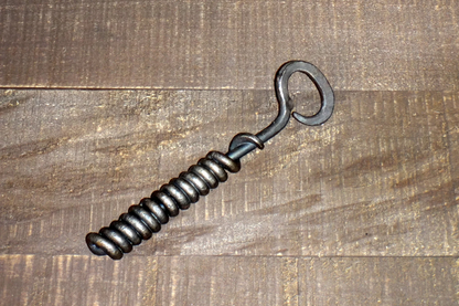 Ranch Series Hand Forged Barware Set Including, Bottle Opener, Corkscrew And Wine Stopper