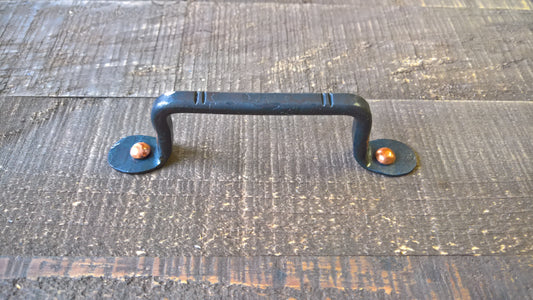 Natural Raw Metal Cabinet Pull, Dresser Handle, Furniture Pull, Iron Handle, Forged, Industrial, Farmhouse, Drawer Pull, Kitchen Handle, Cabinet Handle