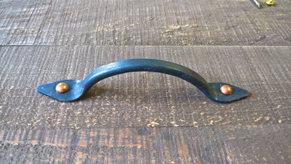 Natural Raw Metal Cabinet Pull, Dresser Handle, Furniture Pull, Iron Handle, Forged, Industrial, Farmhouse, Drawer Pull, Kitchen Handle, Cabinet Handle
