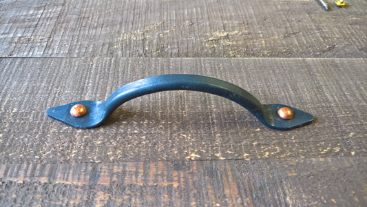Natural Raw Metal Cabinet Pull, Dresser Handle, Furniture Pull, Iron Handle, Forged, Industrial, Farmhouse, Drawer Pull, Kitchen Handle, Cabinet Handle