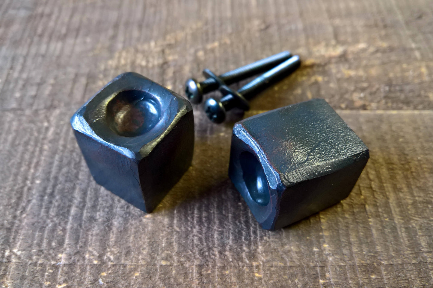 Steel Cabinet Pull, Drawer Knob, Furniture Pull, Iron Knob, Hand Forged, Industrial, Farmhouse, Drawer Pulls, Kitchen Knob, Cabinet Knob