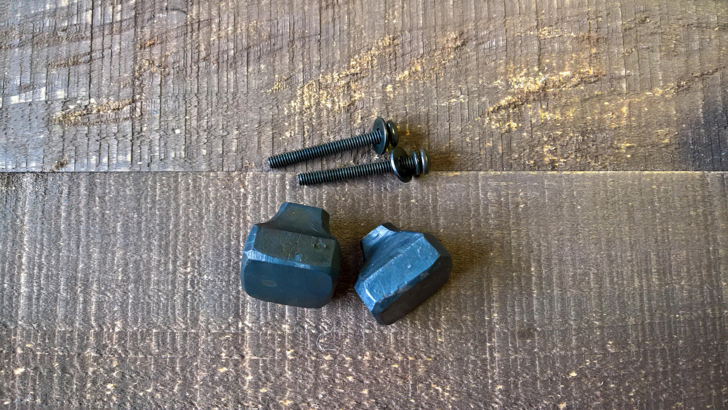 Forged Cabinet Pull, Steel Drawer Knob, Furniture Pull, Iron Knob, Rustic, Industrial, Farmhouse, Drawer Pulls, Kitchen Knob, Cabinet Knob