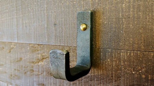 Natural Raw Wall Hooks, Steel Coat Hook, Iron Robe Hooks, Metal Farmhouse Hook, Bathroom Hooks, Bedroom Hooks, Towel Hook
