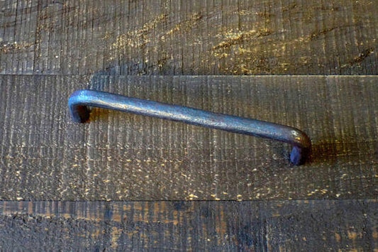 Natural Raw Steel Cabinet Pull, Dresser Handle, Furniture Pull, Iron Handle, Forged, Industrial, Farmhouse, Drawer Pull, Kitchen Handle, Cabinet Handle