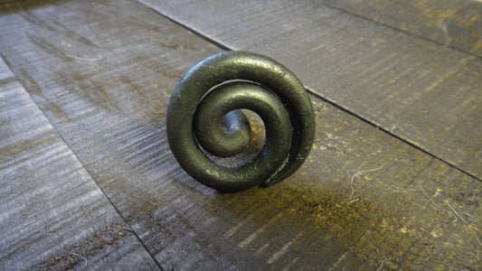 Large, Cabinet Pull, Dresser Knob, Furniture Pulls, Iron Knob, Forged, Industrial, Farmhouse, Drawer Pull, Kitchen, Cabinet Handle