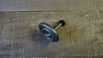 Large, Cabinet Pull, Dresser Knob, Furniture Pulls, Iron Knob, Forged, Industrial, Farmhouse, Drawer Pull, Kitchen, Cabinet Handle