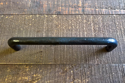 Natural Raw Steel Cabinet Pull, Dresser Handle, Furniture Pull, Iron Handle, Forged, Industrial, Farmhouse, Drawer Pull, Kitchen Handle, Cabinet Handle