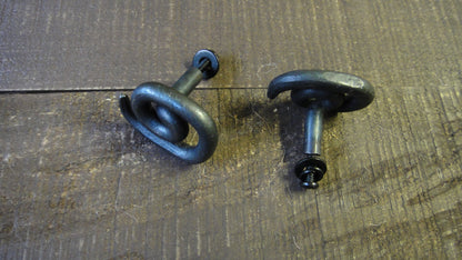Cabinet Pull, Dresser Knob, Furniture Pull, Iron Knob, Hand Forged, Industrial, Farmhouse, Drawer Pulls, Kitchen Knob, Cabinet Handle
